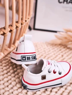 Dětské klasické tenisky Big Star - bílé