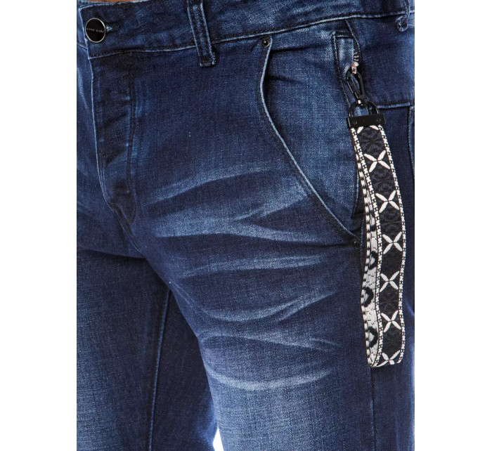 Dstreet UX3820 tmavě modré pánské kalhoty