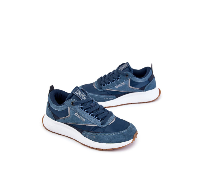 Pánské sportovní boty Big Star KK174022 Námořnická modrá