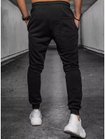 Černé pánské kalhoty Dstreet UX3889