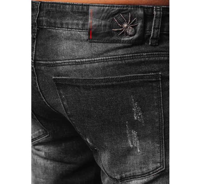 Pánské černé džínové kalhoty Dstreet UX3912
