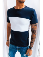 Dstreet pánské jednobarevné tričko tmavě modré barvy RX5081