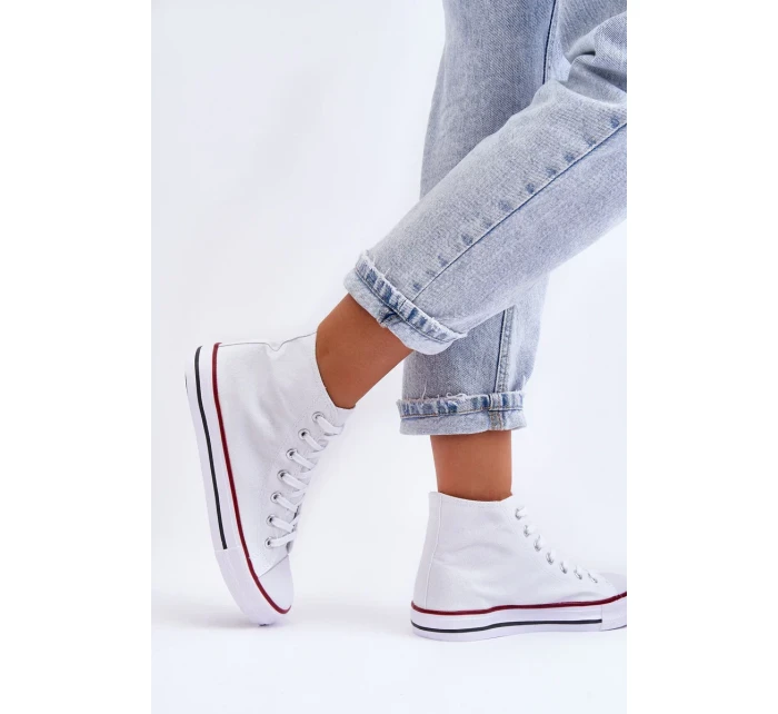 Dámské klasické vysoké boty bílé Remos Dámské klasické vysoké boty bílé Remos