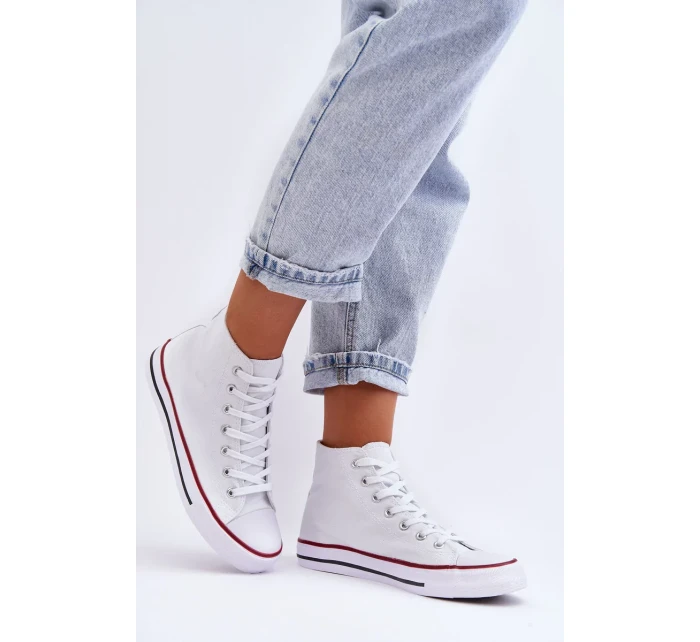 Dámské klasické vysoké boty bílé Remos Dámské klasické vysoké boty bílé Remos