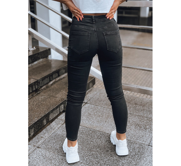 ENDI dámské džínové kalhoty černé Dstreet UY1601