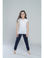 Dívčí tričko Tola s krátkým rukávem - bílé