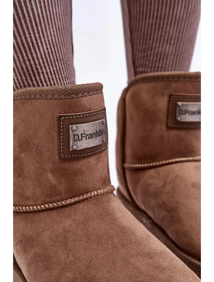 Veganské voděodolné sněhule na platformě D.Franklin Tmavě béžová Veganské voděodolné sněhule na platformě D.Franklin Tmavě béžová