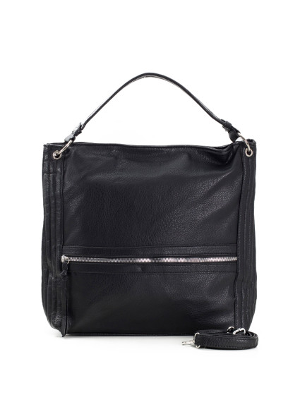 Černá dámská taška s nastavitelným popruhem