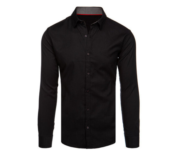 Pánská černá košile Dstreet DX2535