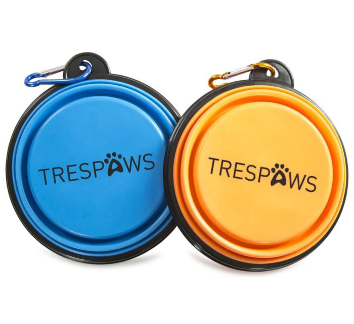 Přenosné skládací misky pro psy Trespass Sippy