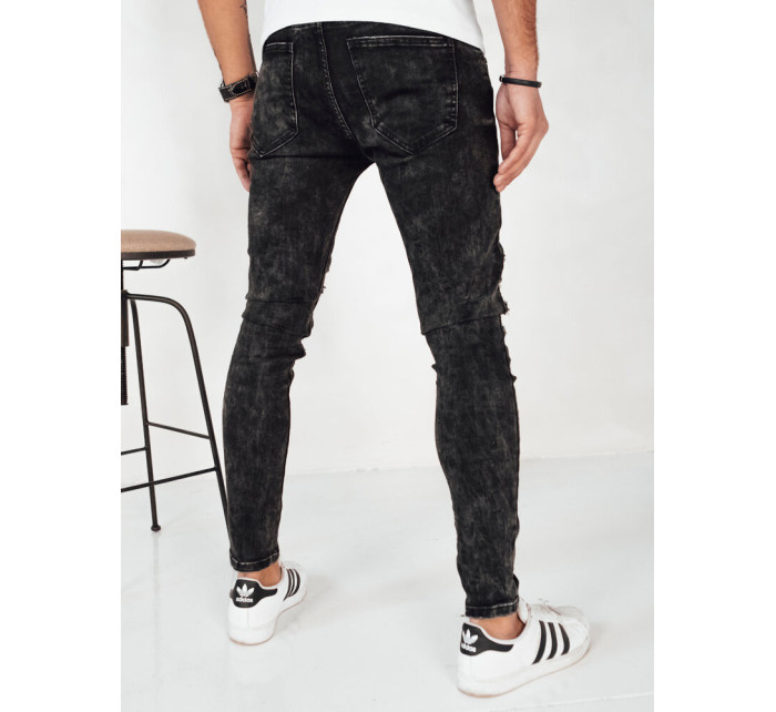 Pánské černé džínové kalhoty Dstreet UX4139