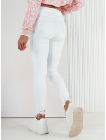 SURIA dámské džínové kalhoty bílé Dstreet UY1927