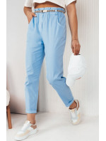Dámské látkové kalhoty ERLON modré Dstreet UY2028