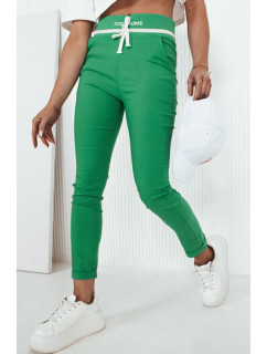 TONTA dámské kalhoty zelené Dstreet UY2032