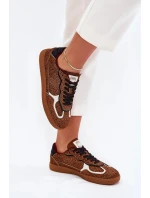 Dámské sneakers Daniel Lopez Just Dare – velbloudí