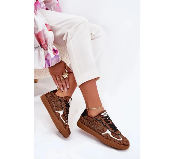 Dámské sneakers Daniel Lopez Just Dare – velbloudí Dámské sneakers Daniel Lopez Just Dare – velbloudí