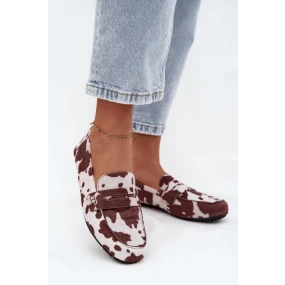 Dámské mokasíny s podrážkou a vzorem – model 21834484 - Kesi