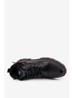 Pánské zimní boty Wrangler – tmavě hnědé