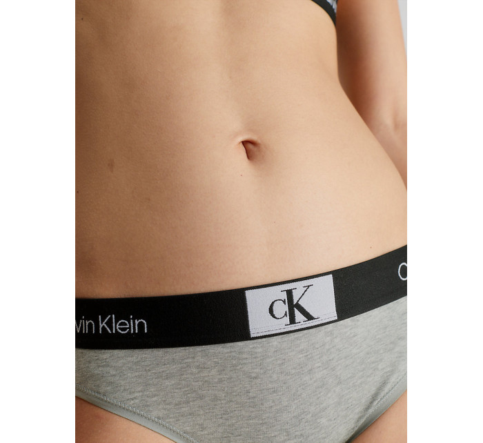 Dámské kalhotky Bikini Briefs CK96 000QF7222EP7A šedá - Calvin Klein