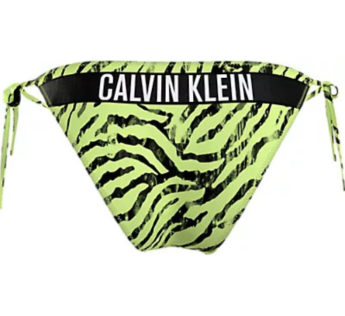 Dámské plavky Spodní díl STRING SIDE TIE-PRINT KW0KW023360IC - Calvin Klein