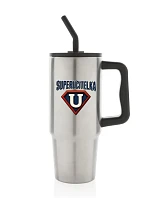 SUPERUČITELKA (ZNAK) - stříbrný cestovní termohrnek 900 ml