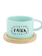 PÁTEK - mint hrníček makronka 200 ml