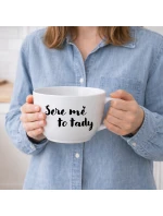 SERE MĚ TO TADY - MEGA XXL keramický hrnek 1000 ml