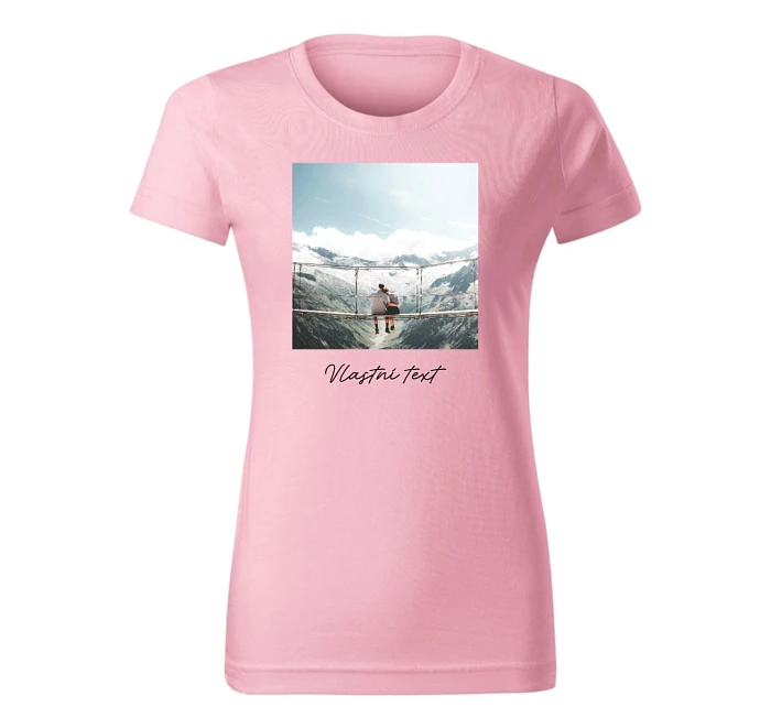 Personalizované dámské tričko s fotografií Personalizované dámské tričko s fotografií