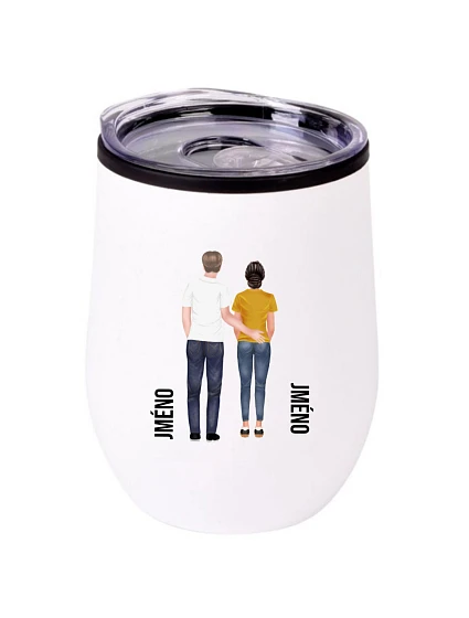 Personalizovaný termohrnek "BOWL" s párem Personalizovaný termohrnek "BOWL" s párem