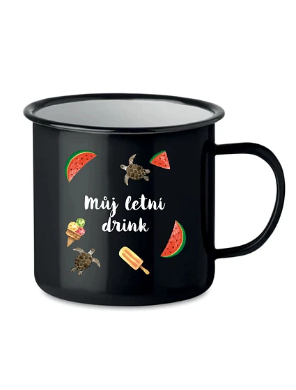 Personalizovaný retro plecháček s letním mixem