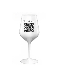 Personalizovaná nerozbitná sklenice s QR kódem