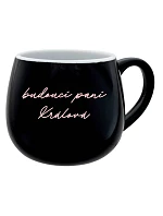 Personalizovaný keramický buclatý hrneček - budoucí paní