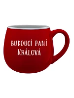Personalizovaný keramický buclatý hrneček - budoucí paní