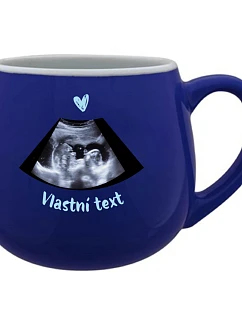 Personalizovaný keramický buclatý hrneček s ultrazvukem