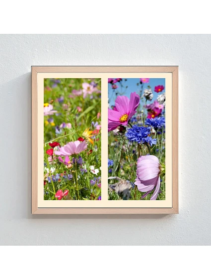 Personalizovaný magický fotoobraz v rámu - čtverec 20x20 - koláž fotografií Personalizovaný magický fotoobraz v rámu - čtverec 20x20 - koláž fotografií