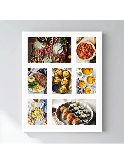 Personalizovaný magický fotoobraz v rámu - 40x50 - koláž fotografií Personalizovaný magický fotoobraz v rámu - 40x50 - koláž fotografií