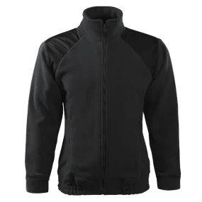 Jacket Hi-Q fleece unisex ebony gray Jacket Hi-Q fleece unisex ebony gray