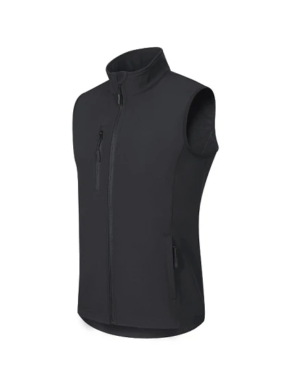 Trail softshellová vesta pánská ebony gray Trail softshellová vesta pánská ebony gray