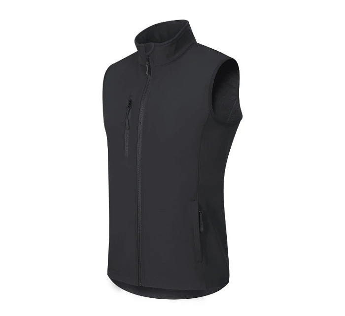 Trail softshellová vesta pánská ebony gray Trail softshellová vesta pánská ebony gray