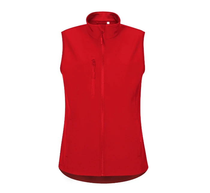 Trail softshellová vesta dámská červená Trail softshellová vesta dámská červená