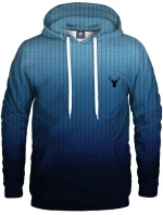 Unisex mikina s kapucí Fk You Ultra H-K AFD689 1871870 modrá - Aloha From Deer