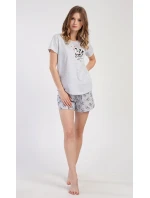 Dámské pyžamo šortky Zebra