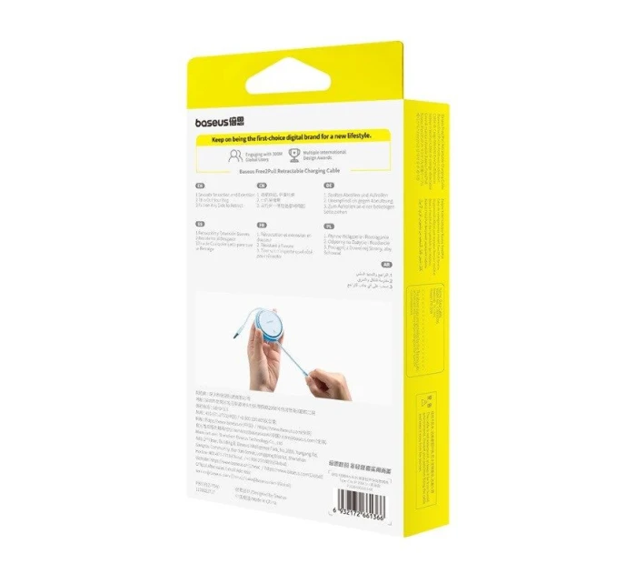 Baseus Free2Pull 20W 1m kabel (modrý)