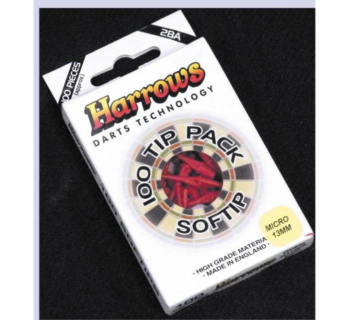 Náhradní hroty Micro model 21340587 100 ks - Harrows Náhradní hroty Micro model 21340587 100 ks - Harrows