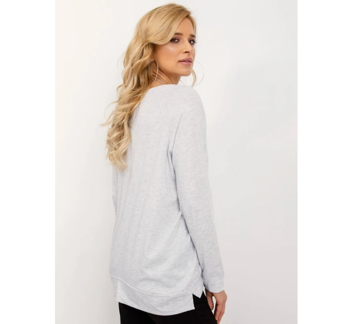 Mikina RV BZ 5228.16 světle šedá Mikina RV BZ 5228.16 světle šedá