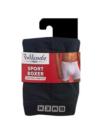 Pánské sportovní boxerky SPORT BOXER - BELLINDA - černá