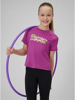 Dívčí rychleschnoucí sportovní tričko model 22208121 - 4F