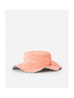 Čepice RIP CURL Mixed Revo UPF Bucket-Girl, tyrkysová, dětská