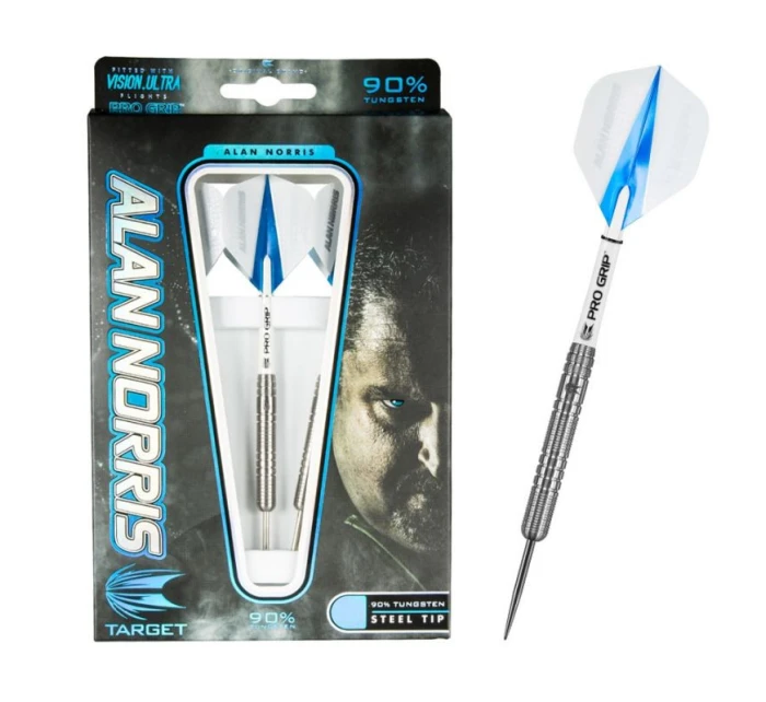 Terč Alan Norris 22g Steelové šipky 100460