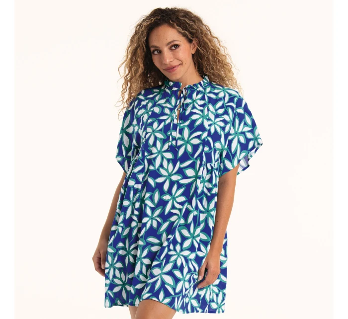 Style Tahiti tunika 8643 modrá oceán - RosaFaia